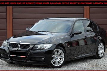 BMW E90 318I 129KM Gaz Lpg Zarej w PL M Pakiet Xenon Ringi Alcantara