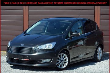 Ford C-Max 2.0TDCI 150KM Ledy Navi Automat Klimatronic Asystent Serwis