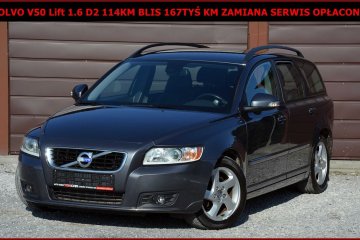Volvo V50 Lift 1.6 e-HDI 114KM Niski Przebieg Blis 6-Biegów Zamiana