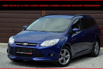 Ford Focus Mk3 1.6 TDCi 115KM 6-Biegów 147tys km Zamiana Opłacony