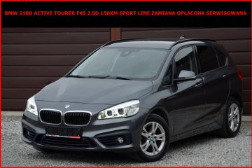 BMW 218D Active Tourer 2.0D 150KM Sport Line Zamiana Opłacona Serwis