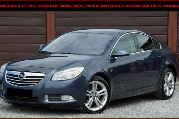 Opel Insignia A 2.0 CDTI 160KM Skóra Navi Sport/Tour Klimatronic Zarej