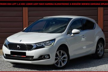 Citroen DS4 Lift 1.6HDI 120KM Biała Perła Navi Kamera Ledy Klimatronic