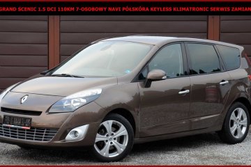 Renault Grand Scenic 1.5 DCI 110KM 7-Osób Navi Półskóra Keyless Klima
