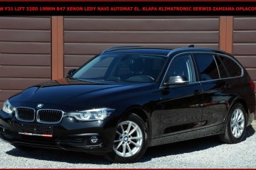BMW F31 Lift 320D 190KM B47 Xenon Ledy Navi Automat El.Klapa Serwis
