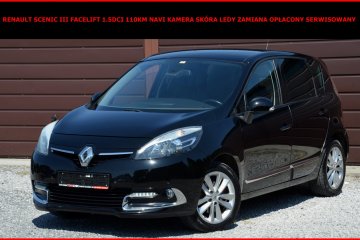 Renault Scenic Lift 1.5 DCI 110KM 6-Biegów Navi Bose Kamera Skóra