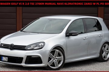 Volkswagen Golf VI R 2.0 TSI 270KM Navi Ledy Zarej w PL Manual Serwis