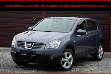 Nissan Qashqai 1.5 DCI 110KM 6-Biegów Zamiana Opłacony Panorama Dach