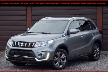 Suzuki Vitara Lift 1.4T Benz 140KM Ledy Navi Kamera Radar Klimatronic