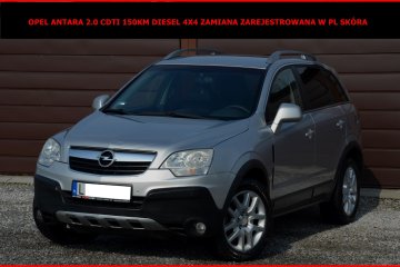 Opel Antara 2.0 CDTi 150KM 4X4 Zamiana  Serwis Skóra Zarej. w PL