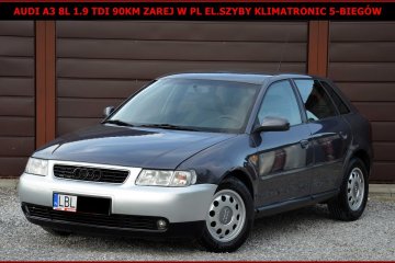 Audi A3 8L 1.9 TDI 90KM Zarej w PL Klimatronic El.Szyby 5-Biegów