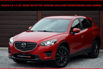 Mazda CX-5 2.2D 150KM Skyactive 188tys km Zamiana Opłacona Navi Kamera