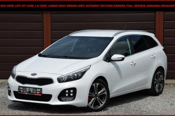 Kia Ceed Lift GT-LINE 1.6 CRDI 136KM Ledy Xenon Navi Automat Keyless