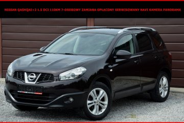 Nissan Qashqai +2 Lift 1.5 DCI 110KM Zamiana 7-Osobowy Panorama Navi