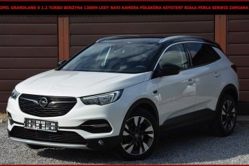 Opel Grandland X 1.2T Benzyna 130KM Ledy Navi Kamera Półskóra Asystent