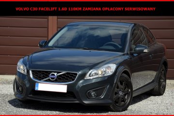 Volvo C30 Lift 1.6D 110KM Zamiana Opłacony Serwisowany