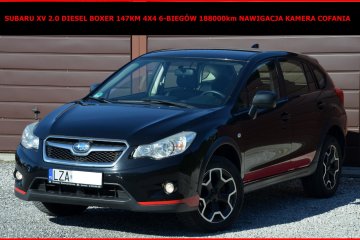 Subaru XV 2.0 Diesel Boxer 4x4 6-Biegów Navi Kamera 2kpl kół