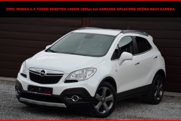 Opel Mokka 1.4 Turbo Benzyna 140KM Zamiana Opłacona Skóra Navi Kamera