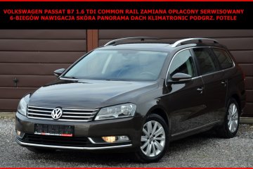 Volkswagen Passat B7 1.6 TDI CR Zamiana Opłacony Serwis Navi Panorama