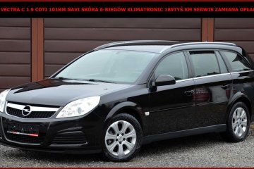 Opel Vectra C 1.9 CDTI 101KM Navi Skóra Klimatronic 6-Biegów 189tyś km