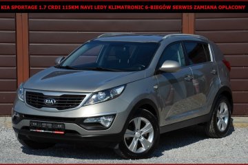 Kia Sportage 1.7 CRDI 116KM Navi Ledy Klima 6-Biegów Serwis Zamiana