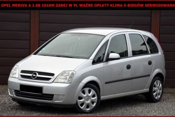 Opel Meriva A 1.6B 101KM Zarej w PL Ważne Opłaty Klima 5-Biegów Serwis