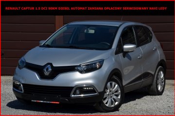 Renault Captur 1.5 dCi 90KM Automat Zamiana Opłacony Serwisowany Navi
