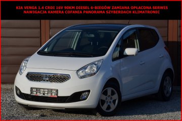 Kia Venga 1.4 CRDi 90KM 6-Biegów Navi Kamera Panorama Zamiana