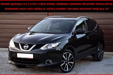 Nissan Qashqai 1.5 DCI 110KM Pełna Opcja Zamiana Opłacony Serwisowany