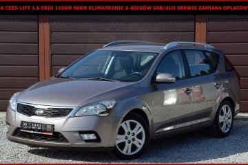 Kia Ceed Lift 1.6 CRDI 90KM Klimatronic 6-Biegów Serwis Zamiana Opłaco