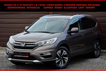 Honda CR-V IV Lift 1.6i-DTEC 120KM 169tys km Zamiana Serwis Opłacona