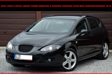 Seat Leon II 2.0 TFSI 185KM Turbo Benzyna 6-Biegów Zamiana Zarej. w PL