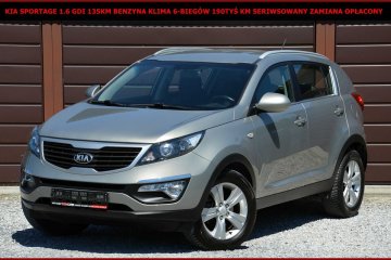 Kia Sportage 1.6 GDI Benz 135KM 190tyś Km Klima 6-Bieg Opłacony Serwis