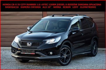 Honda CR-V City Runner 1.6i-DTEC 120KM Zamiana Opłacona Navi Kamera