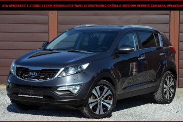 Kia Sportage 1.7 CRDI 115KM Xenon Ledy Navi Keyless Skóra Klimatronic