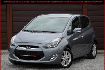 Hyundai IX20 1.4 CRDI 90KM Navi Kamera Klima Serwis Zamiana Opłacony