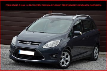 Ford Grand C-max 1.6TDCi  6-Biegów  Zamiana Opłacony Navi