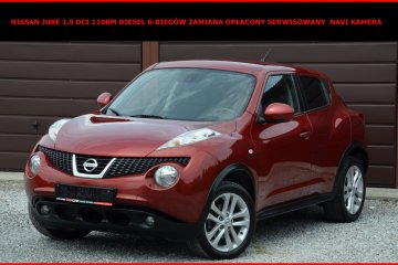 Nissan Juke 1.5DCI 110KM 6-Biegów Zamiana Opłacony Serwis Navi Kamera