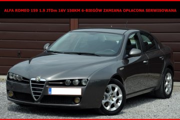 Alfa Romeo 159 1.9JTDm 16V 150KM 6-biegów Zamiana Opłacona Serwis
