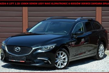 Mazda 6 Lift 2.2D 150KM Xenon Ledy Navi Klimatronic 6-Biegów Serwis