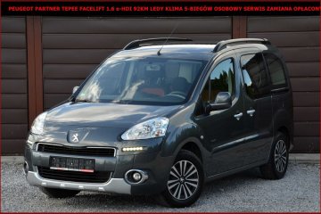 Peugeot Partner Tepee Lift 1.6 e-HDI 92KM Ledy Klima 5-Biegów Osobowy