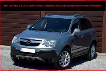 Opel Antara 2.0 CDTi 127KM Zamiana Opłacona Serwisowana Navi Półskóra