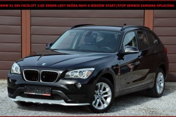 Bmw X1 E84 Lift 2.0D Navi Skóra Ledy Xenon Serwis Zamiana Opłacona