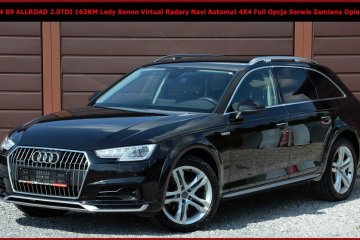 Audi A4 B9 Allroad 2.0TDI 163KM Xenon Ledy Virtual Radary Navi Automat