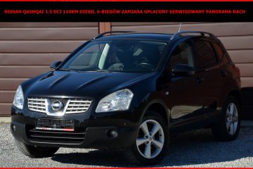 Nissan Qashqai 1.5 DCi 110 Zamiana Opłacony Serwis Panorama Dach