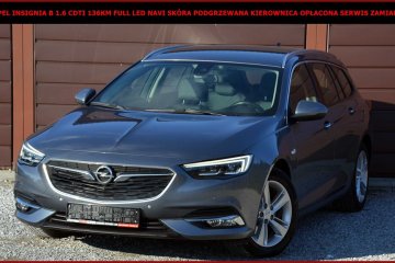 Opel Insignia B 1.6CDTI 136KM Full Led Navi Skóra Keyless Go Serwis