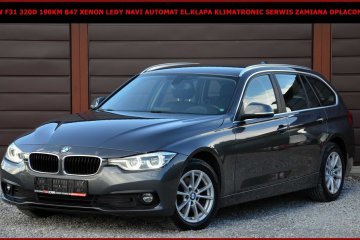 BMW F31 Lift 320D 190KM B47 Xenon Ledy Navi Automat El.Klapa Serwis