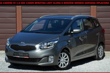 Kia Carens IV 1.6GDI 135KM Ledy Klima 6-biegów Serwis Zamiana Opłacona