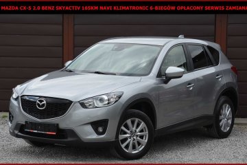 Mazda CX-5 2.0 Skyactiv Benz 165KM Navi Klimatronic 6-Biegów Serwis Za