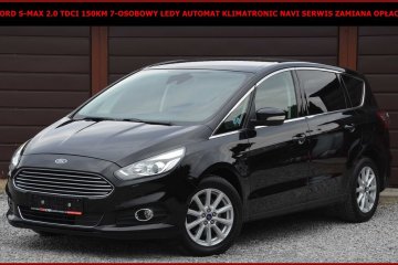 Ford S-Max 2.0 TDCI 150KM 7-Osobowy Navi Ledy Automat Klimatronic